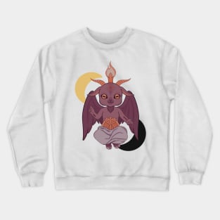 Baby’s First Baphomet (color) Crewneck Sweatshirt